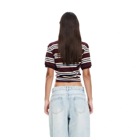 Lioness LEISURE POLO | CHOCOLATE MULTI C36 - Picture 6 of 9